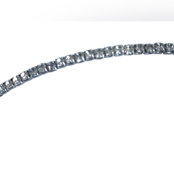 C1946 Crystal Vintage Formal Old Hollywood Collar Necklace Woman’s Jewelry - Picture 4 of 11